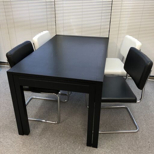 モダンな★ダイニング伸縮テーブル