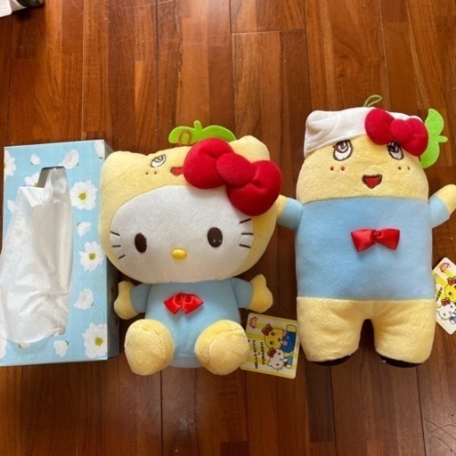 【非売品】キティ×ふなっしー コラボぬいぐるみ