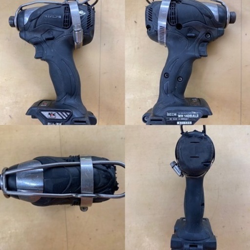 I659 ? 日立工機 14.4V コードレスインパクトドライバ WH14DBAL2 ⭐ 動作確認済 ⭐ 簡易クリーニング済