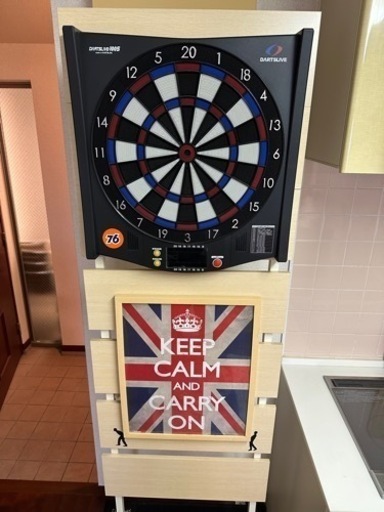 ダーツライブDARTSLIVE-100S グランダーツボードスタンド　ポスター　3点セット