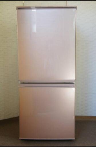 【引取先決まりました】ピンクの2ドア冷蔵庫