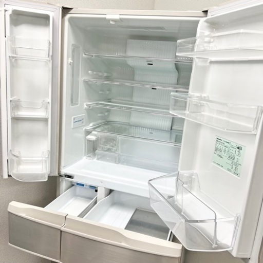 激安‼️15年製 Panasonic 6ドア冷蔵庫 NR-F470V-N?09130