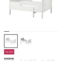 成長にあわせてサイズ変えれるIKEAの子供用ベッドSUNDVIK