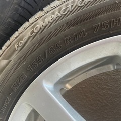 LA100F ステラ 純正ホイール 14インチの画像