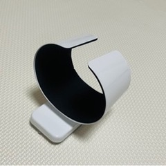 155. 山﨑実業　ウォールドライヤーホルダー ボーテス ホワイト yamazaki おしゃれ ドライヤー 収納☆以下検索ワード☆洗面所☆ニトリ☆IKEA☆コーナン☆Francfranc☆無印　山崎実業の画像