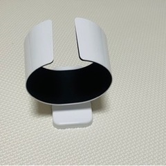 155. 山﨑実業　ウォールドライヤーホルダー ボーテス ホワイト yamazaki おしゃれ ドライヤー 収納☆以下検索ワード☆洗面所☆ニトリ☆IKEA☆コーナン☆Francfranc☆無印　山崎実業の画像