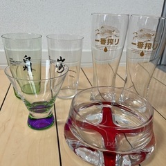 グラス、ダンスクセット
