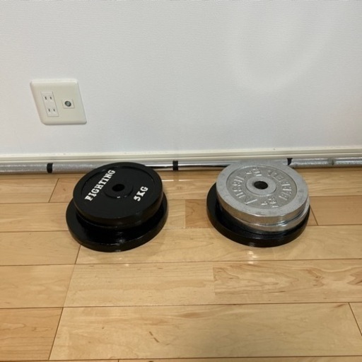 バーベル180cm & プレート35kg