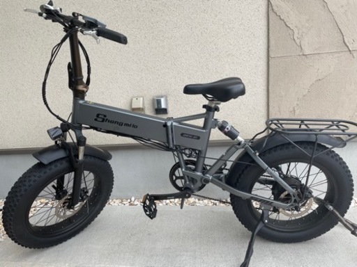 値下げしました。フル電動自転車ファットバイクアクセル付き