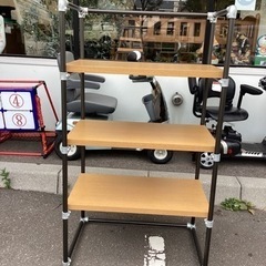 美原店　パイプラック　棚　シェルフ　