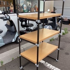 美原店　パイプラック　棚　シェルフ　の画像