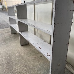 ハンドメイド ロング棚 物置