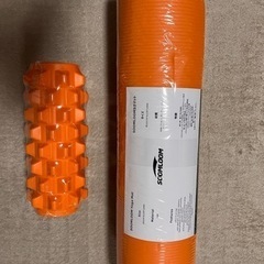 新品未使用品　ヨガポールローラー&ヨガマット