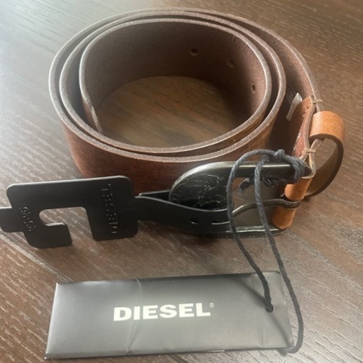 DIESEL ブラウンベルト：新品未使用