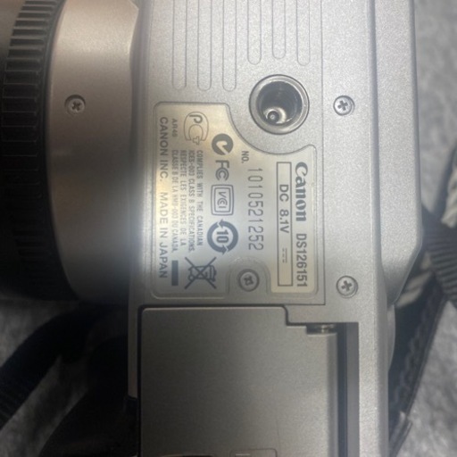 問い合わせ中canon eos kissdigital X