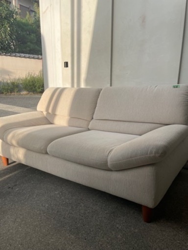 フクラ家具　ソファー　アイボリー　