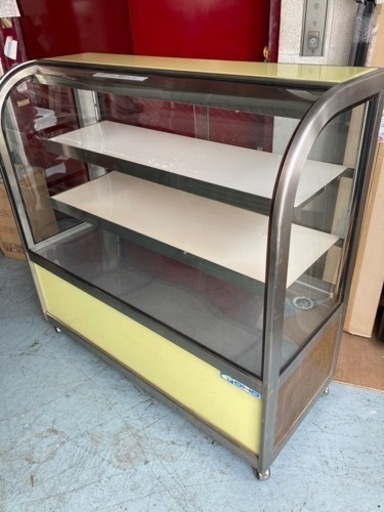 ガラスショーケース☆94690 W1200冷蔵ユニットはありません。