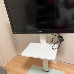 【決まりました！】テレビと壁寄せテレビスタンドセット