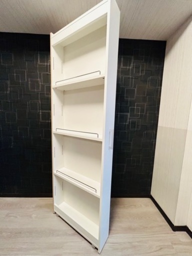 【9月17日(日)まで値下げ】キッチンワゴン 隙間収納 冷蔵庫横 キッチンストッカー