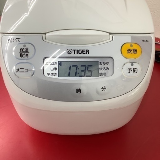 Tiger  タイガー　炊飯ジャー　炊飯器　JBH-G101  2021年製  5.5合炊き