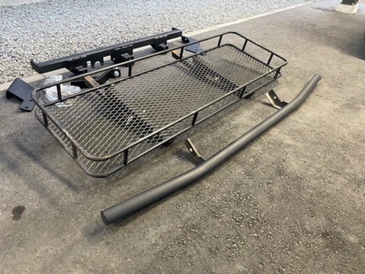 DMDヒッチキャリア中古　リアスキッドバー付き