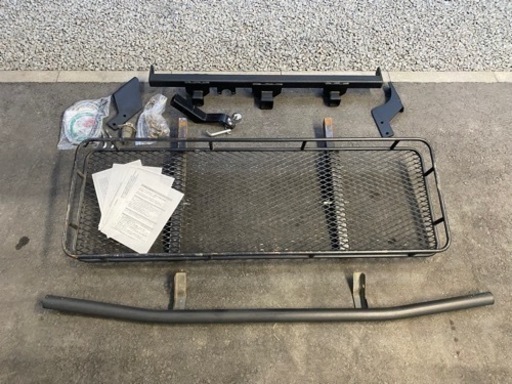 DMDヒッチキャリア中古　リアスキッドバー付き