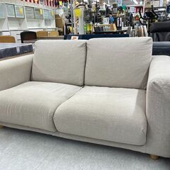 無印良品　2人掛けソファ　グレーの画像