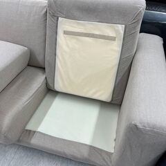 無印良品　2人掛けソファ　グレーの画像