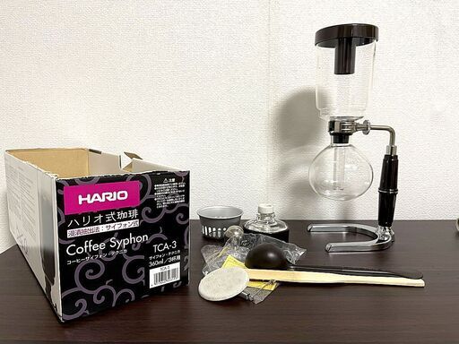 美品！ハリオ HARIO コーヒーサイフォン テクニカ 3杯用 TCA-3