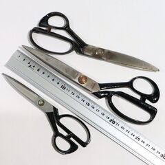裁ちばさみ大中小3本セットの画像