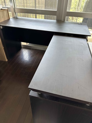システムデスク (L-shape office table)