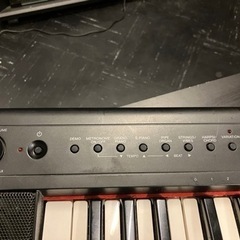 【中古】YAMAHA 電子キーボード piaggero(ピアジェーロ) ブラック NP-31の画像