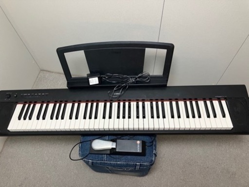【中古】YAMAHA 電子キーボード piaggero(ピアジェーロ) ブラック NP-31
