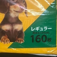 ペットシーツ 使いかけで残り150枚の画像