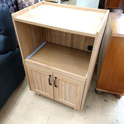 11/12ニトリ レンジ台 ノクタ9060 キッチンボード ラック キッチン 家具