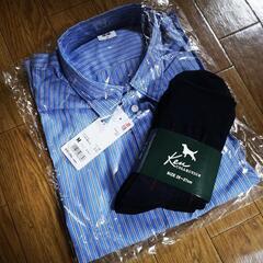 【新品未使用❤️】ユニクロ / ストライプカッターシャツ M
