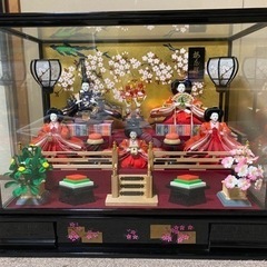 【受渡決定】雛人形　ガラスケース