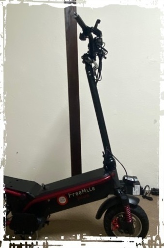 電動スクーター【フリーマイルプラス48V13Ah】カスタムパーツ多数！！引き取りに来れる方限定