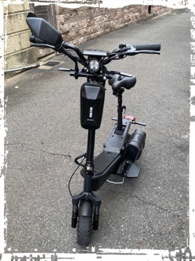 電動スクーター【500W 48V】大容量13Ahバッテリー搭載！