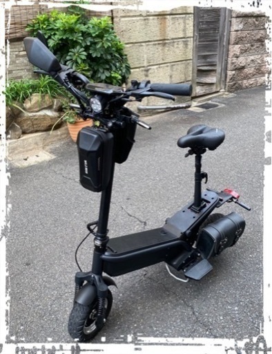 電動スクーター【500W 48V】大容量13Ahバッテリー搭載！