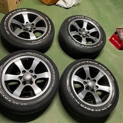 （購入者決定！）ハイエース　17インチホイール&予備のタイヤ3本...