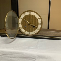 [お取引きが決まりました] 置時計(ぜんまい式振子時計)の画像