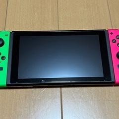 ニンテンドー　スイッチ　スプラトゥーン2セット（ソフト無し）（やや傷や汚れあり）の画像
