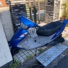 アドレスV125G 破損箇所多数　実働車