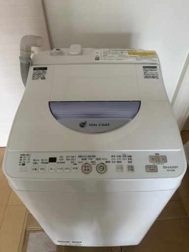 SHARP　乾燥機能付き縦型洗濯機　5.5キロ