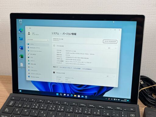 週末特価〉04319　Microsoft Surface Pro6第８世代  8GB/128GB i5 Office2021 Windows11