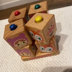 アンパンマン　木のおもちゃ