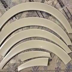 ネット限定お買い得商品 - ショップチャンネル ハイエース パールホワイト070 オーバーフェンダー パーツ