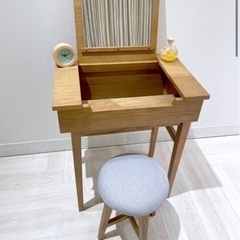 配達可【ドレッサー】【studio CLIP】クリーニング済み【管理番号10809】