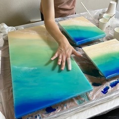 海アートを仕事にする！の画像